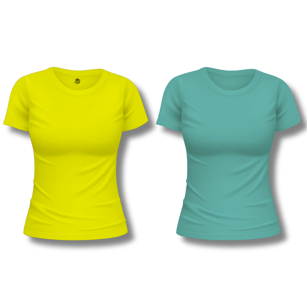 Riyu Yellow & Green Women’s T-Shirt Combo!
